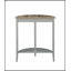 Console en chêne naturel Justino avec rangement spacieux, parfaite pour la décoration moderne et minimaliste.