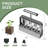 Manual Soil Blocker Set Soil Block Maker 2" Mold Seedling Feeder For Seed Stater