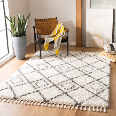 Ried Geometric Hand Woven Area Rug