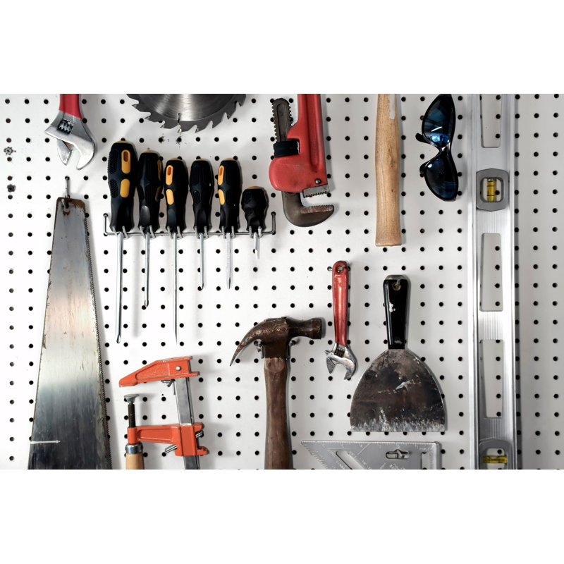 Ensemble d’accessoires panneau perforé 47 pièces
