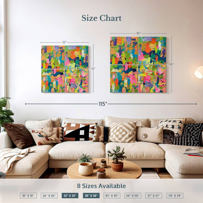 Avery High Spirits, 38" H x 38" W