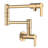 KRAUS Oletto Wall Mount Pot Filler Kitchen Faucet With Retractable Arm In Spot-Free Brushed Brass-118691263