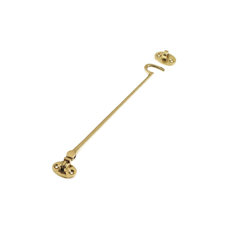 Cabin Hook, Polished Brass