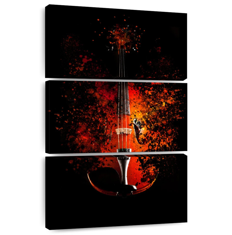 Abarca Dispersion Effect Violin, 32" H x 20" W