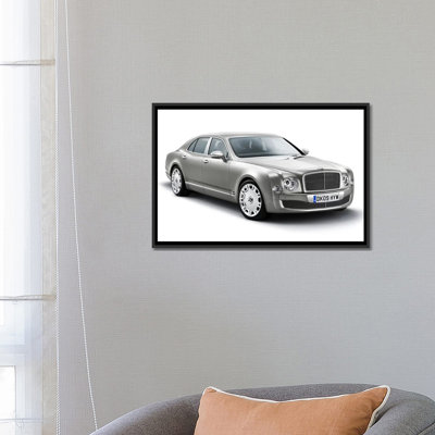 Bentley Mulsanne Gray - reproduction sur toile tendue