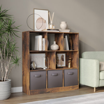 95.3cm H x 88.8cm W Cube Bookcase