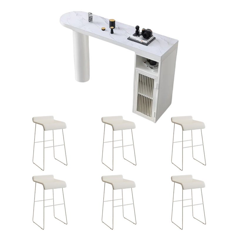 Gravure, H 41,3 po x L 70,8 po x l 19,6 po, Blanc cassé / blanc, Blanc cassé / blanc