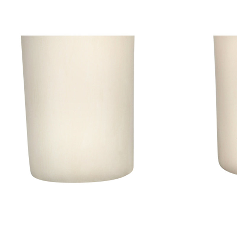 Lampe de table moderne en résine crème 25 po avec abat-jour beige pour un éclairage élégant