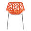 Chaise d'appoint avec pieds chromés - ensemble de 2-286238820