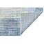 Hand Knotted Striped Area Rug in Silver/Blue-46809769
