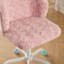 Chaise de bureau pivotante réglable moderne Cenra avec tissu respirant et base en métal