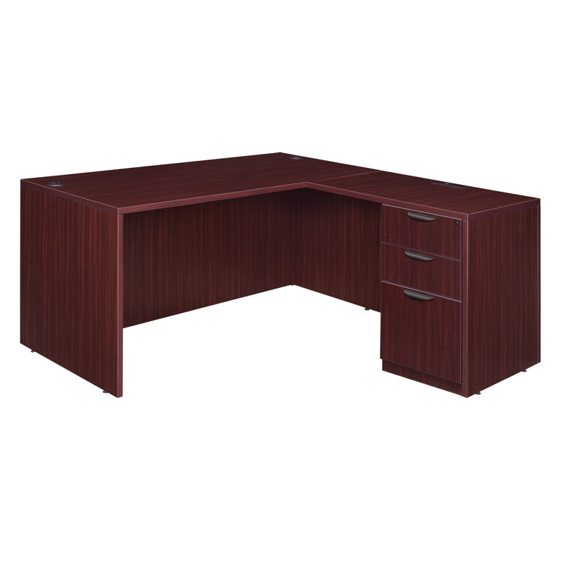 Bureau Nevjana, Acajou, H 29 po x l 66 po x P 77 po