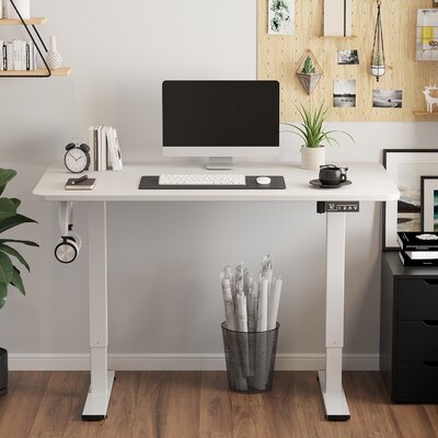 Putnam Height Adjustable Standing Desk -  The Twillery Co.Â®, B3F9FF553A5245E4998F2523E850ECF4