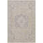 Tapis abstrait en polyester tissé à la machine Don beige / gris / ardoise-2110136132