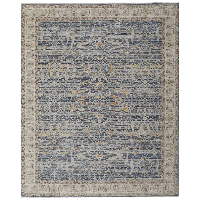 Maximiano Ikat Indoor Rug, Rectangle 2' x 3'