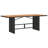  Garden Dining Set Black