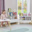 Kids White Sloping Bookcase