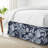 Jupe de lit en coton indigo Alexandria-109715678-109715677