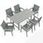 Patio Dining Set with-2043852551