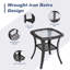 Deux chaises pivotantes + une table d'appoint