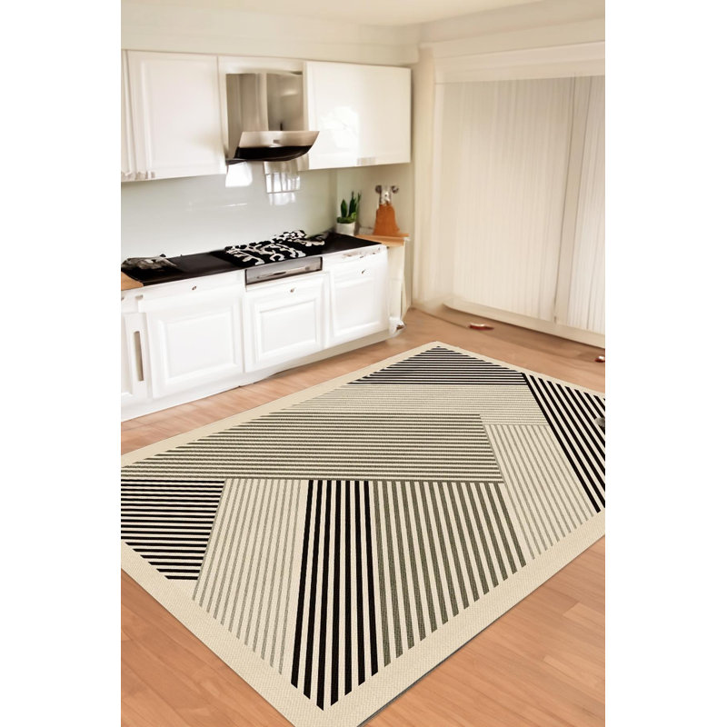 Tapis Derak avec envers antidérapant, Rectangle 2 pi 7 po x 3 pi 3 po