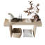 Console rustique à finition bois vieilli-702876149