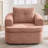 Upholstered Swivel Barrel Chair-431968075-430948554