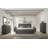 Mandy Weathered Grey Finish Panel Bed-22483329