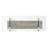 Kayley 39.4'' Glass Top Console Table-607793748
