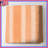 Orange Vertical Stripes Quilted Bedspread All Sizes-126174741