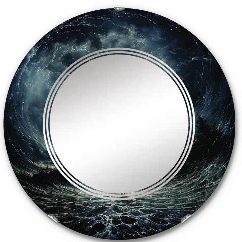 Kleinn - Miroir mural Storms, 24 po x 24 po