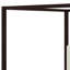 Lit plateforme à baldaquin en bois avec tête de lit tapissier-129768003-129768001