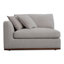 Flecked Gray Polyester