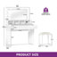 Azari Dressing Table with Mirror