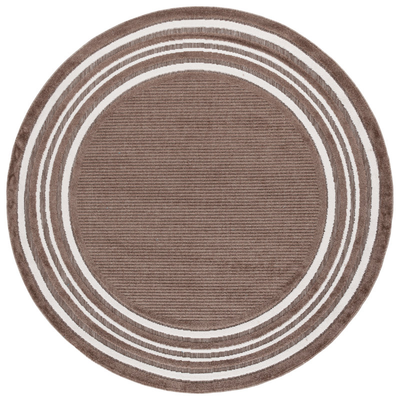 Brysin Area Rug, Round 6'7"