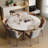 Modern Round Sintered Stone Dining Table