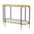 41.5'' Glass Top Console Table