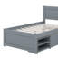 Lit plateforme avec tiroir et tablettes-12401686-12401684