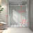 Frameless One Fixed And One Shifted Shower Door, 70Mm 304 Stainless Steel Large Pulleys With Adjustable Soft Closing Function,With Nano Easy Cleaning,Stick Explosion-Proof Menbrance-121957736