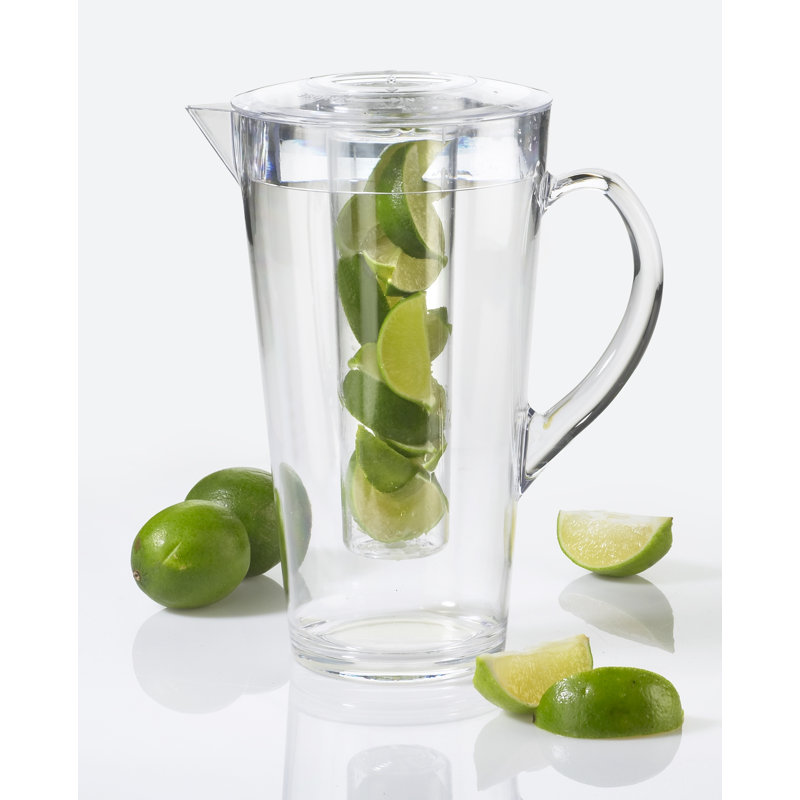2 Liter Polycarbonate Pitcher with Infusion Chamber