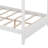 Wood Queen Size Bunk Bed With Ladder-1612624274