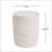 Outdoor/Indoor Lightweight Concrete Side Table With Elegant Travertine Finish For Versatile Use And Durability