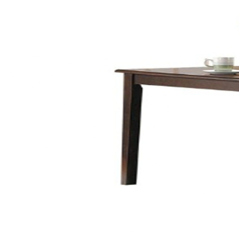 Espresso Finish Dining Table