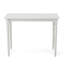Contemporary White 48" Rectangular Bar Table with Space-Saving Spindle Legs-17684081
