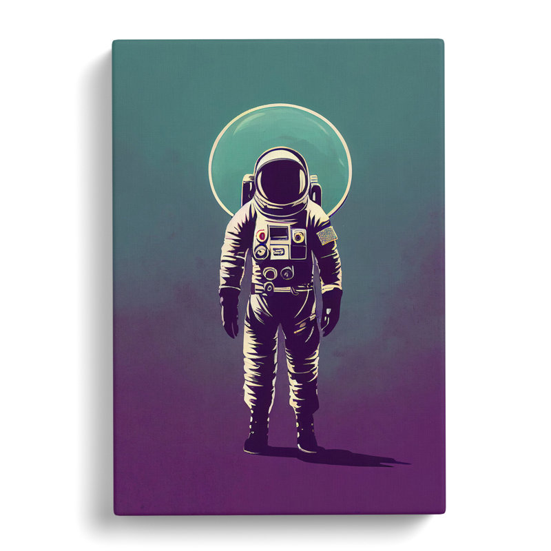 Astronaut Of The Future - Wrapped Canvas, 50cm H x 35cm W x 3cm D