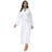 Wingard 100% Cotton Waffle Girl / Woman+ Mid-Calf Bathrobe with Pockets-1670171032-1670171033