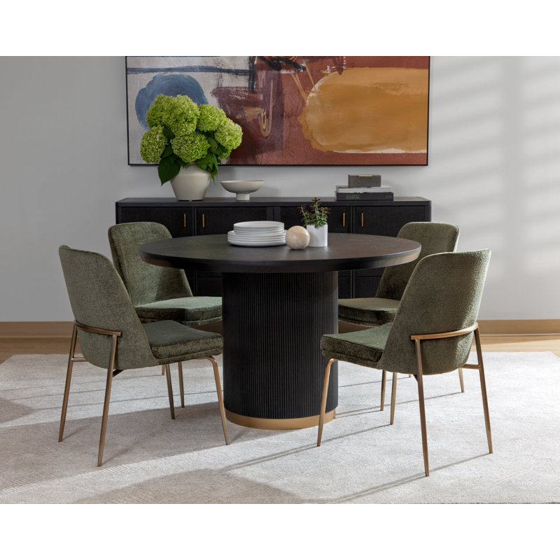 KALLA Dining Table, Black
