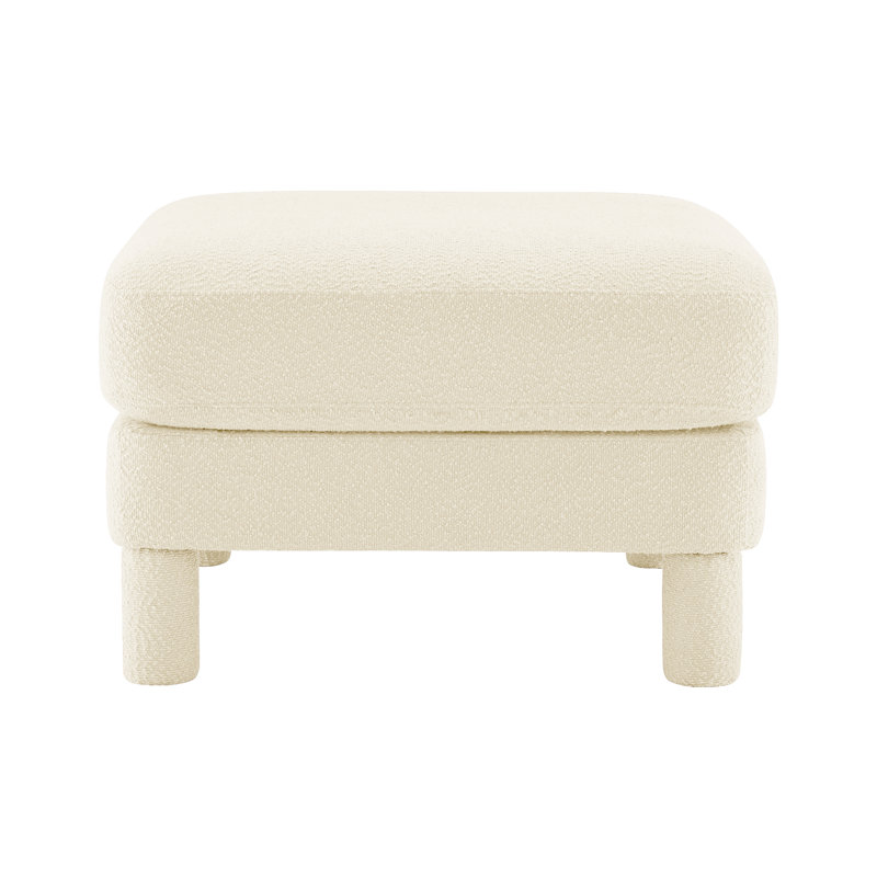 Polyester du repose-pieds Lucas (avec le repose-pieds seulement), Beige