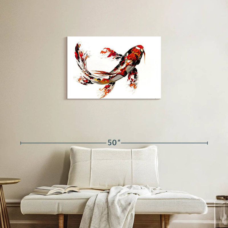 Poisson koi simple Brampt, H 20 po x l 30 po