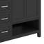 Armoire de meuble-lavabo 36 po avec deux portes et deux tiroirs de rangement-155511241